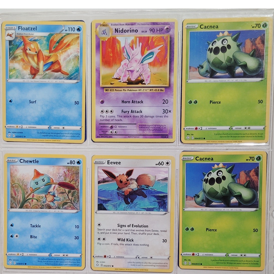 18 Random Pokémon Cards Pictured, Actual Photos Provided