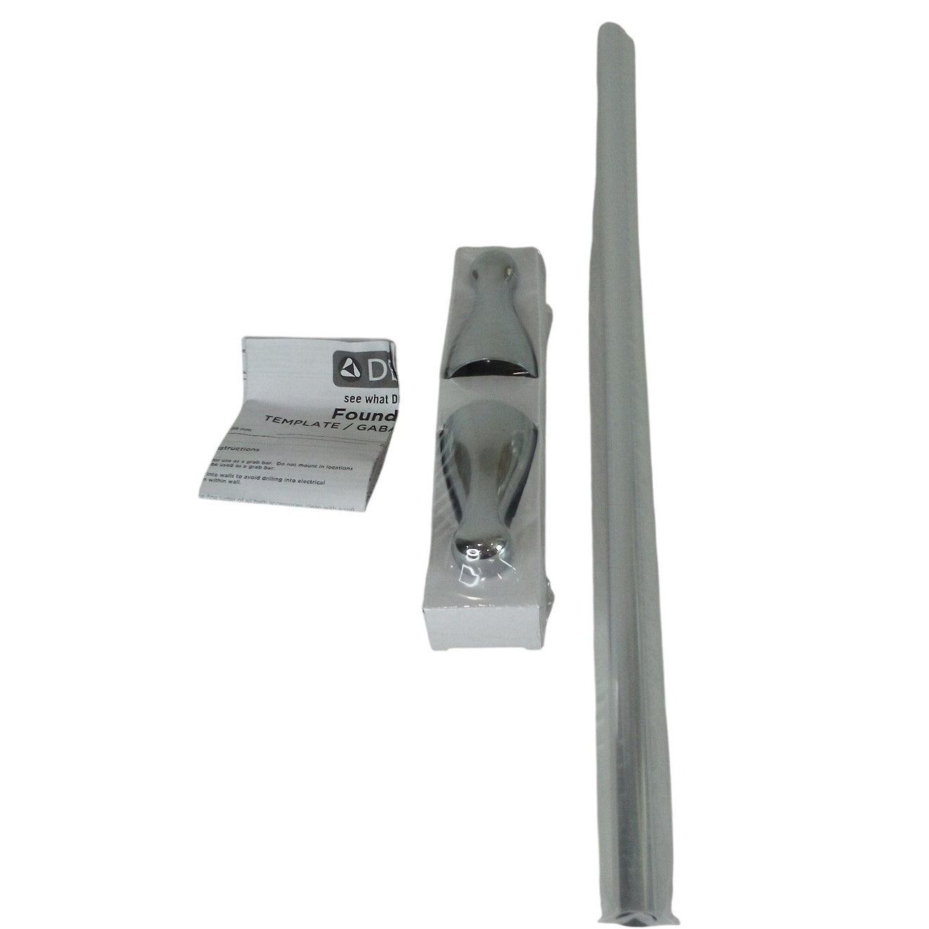 Delta Foundations 24" Wall Mount Towel Bar – Polished Chrome – FND24‑PC