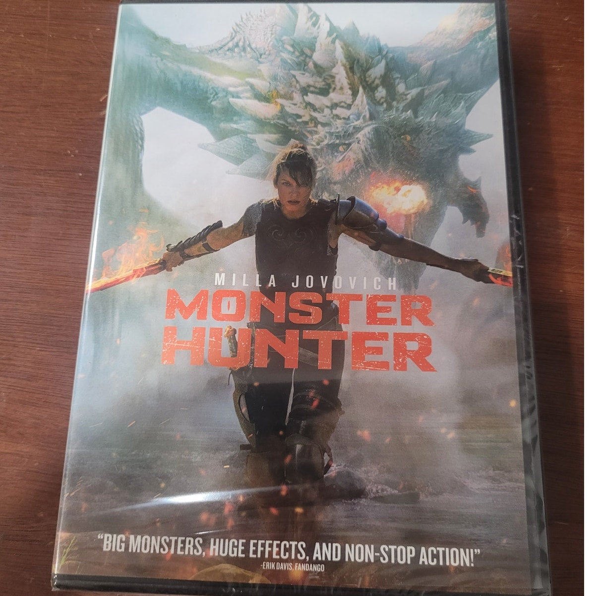 Monster Hunter DVD Milla Jovovich Action Fantasy Video Game Adaptation