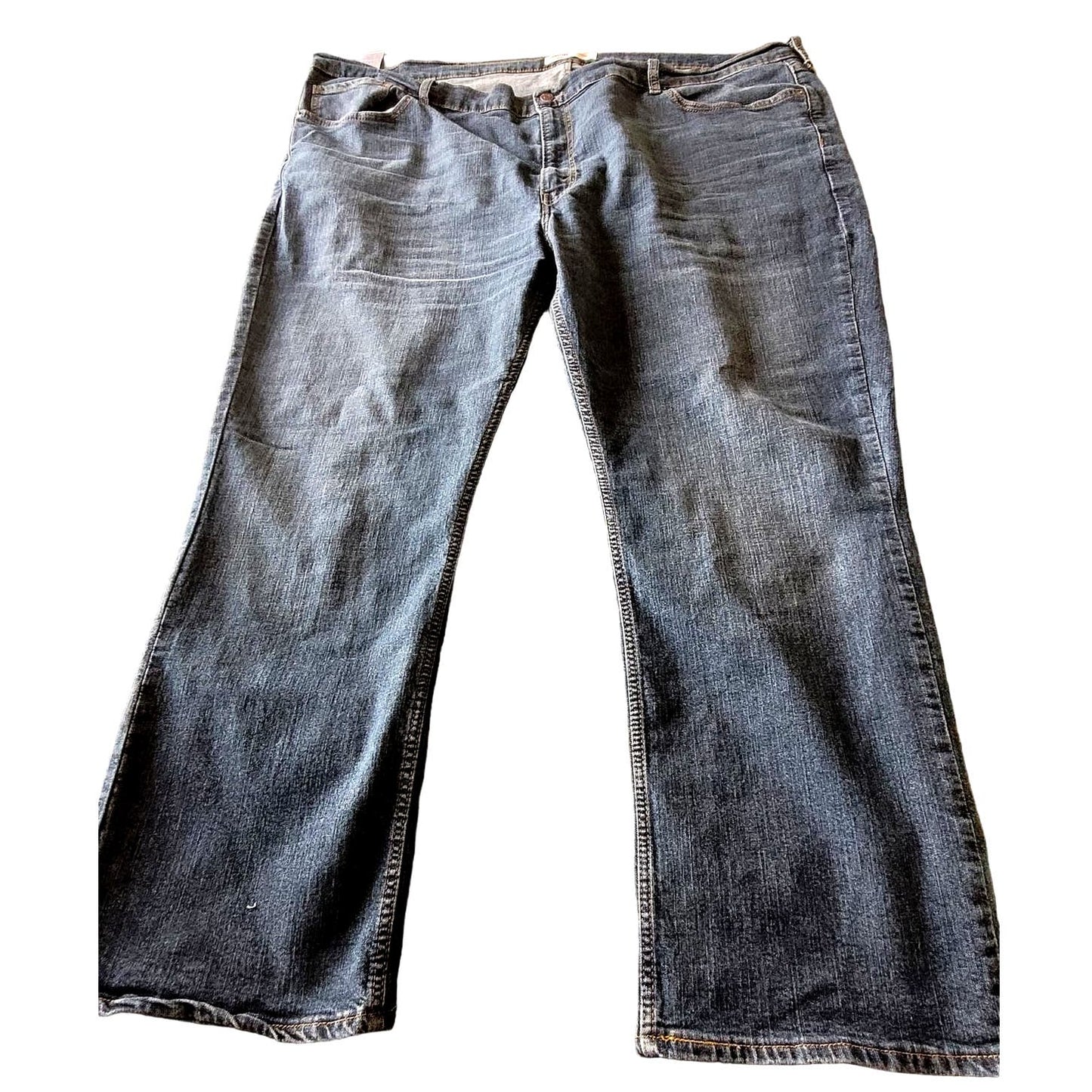 Signature by Levi Strauss & Co. Big & Tall Straight Fit Jeans, Bigfoot 50W x 30L