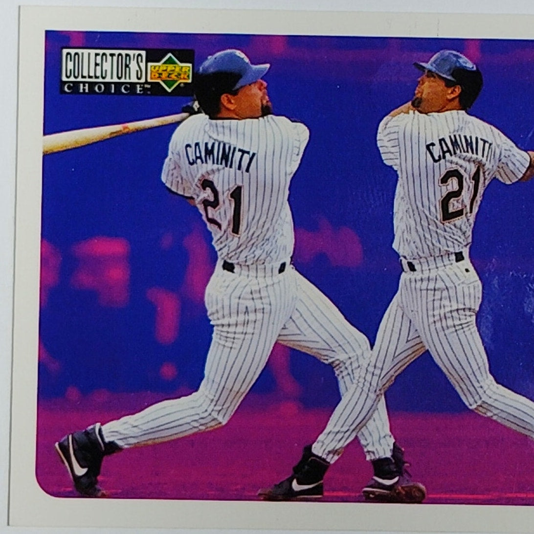 1996 Upper Deck Collector's Choice Ken Caminiti #363 Padres Checklist VG/EX