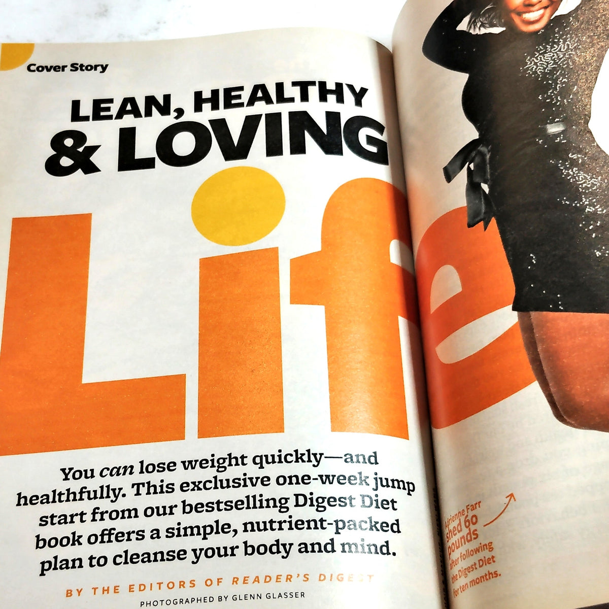 Reader's Digest Magazine February 2013 Healthy New Year & Hurricane Sandy