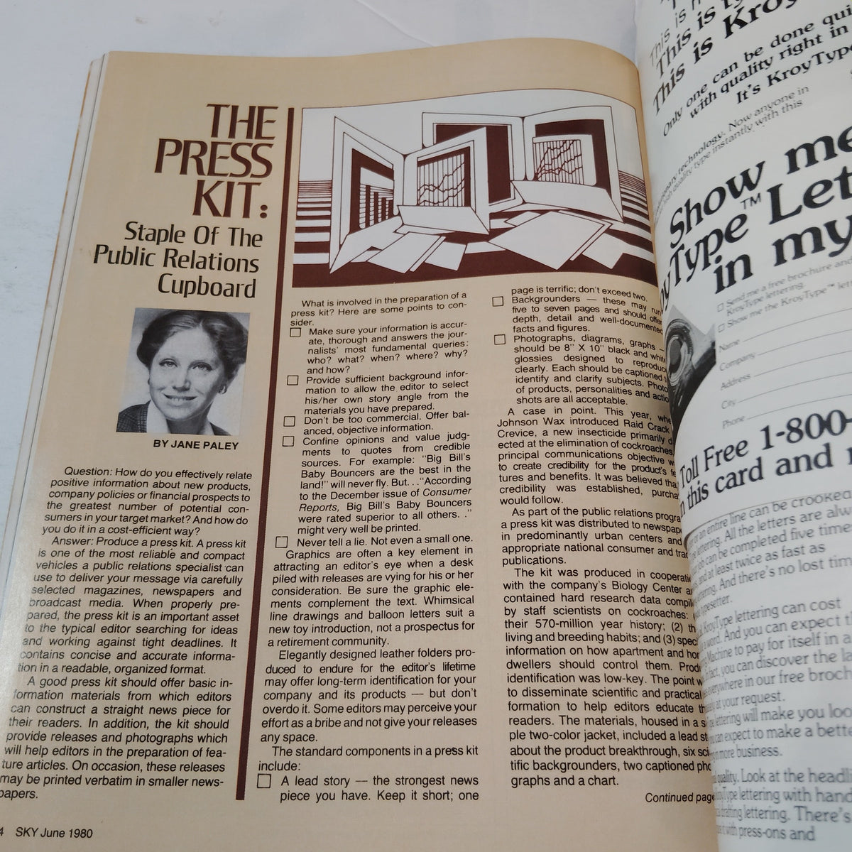 Delta SKY In-Flight Magazine - June 1980 - Travel, Aviation, History