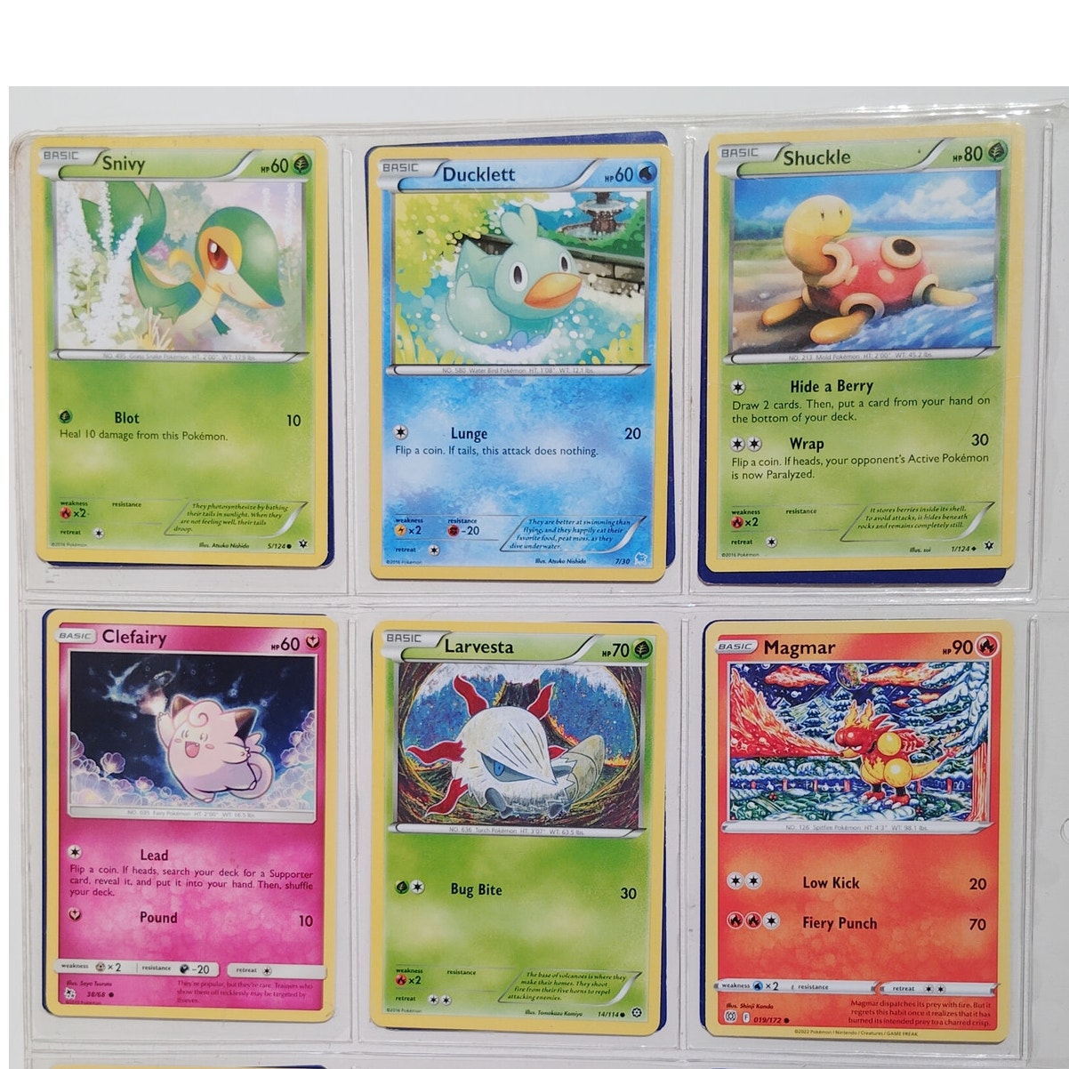 18 Random Pokémon Cards Pictured, Actual Photos Provided