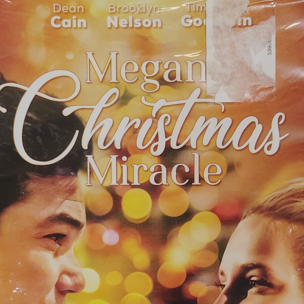 Megan's Christmas Miracle (DVD 2020) Faith-Based Holiday Drama w/ Dean Cain, NIP