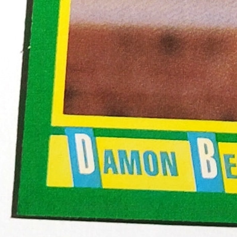 1990 Score Damon Berryhill #163 Chicago Cubs Catcher MLB Baseball EX