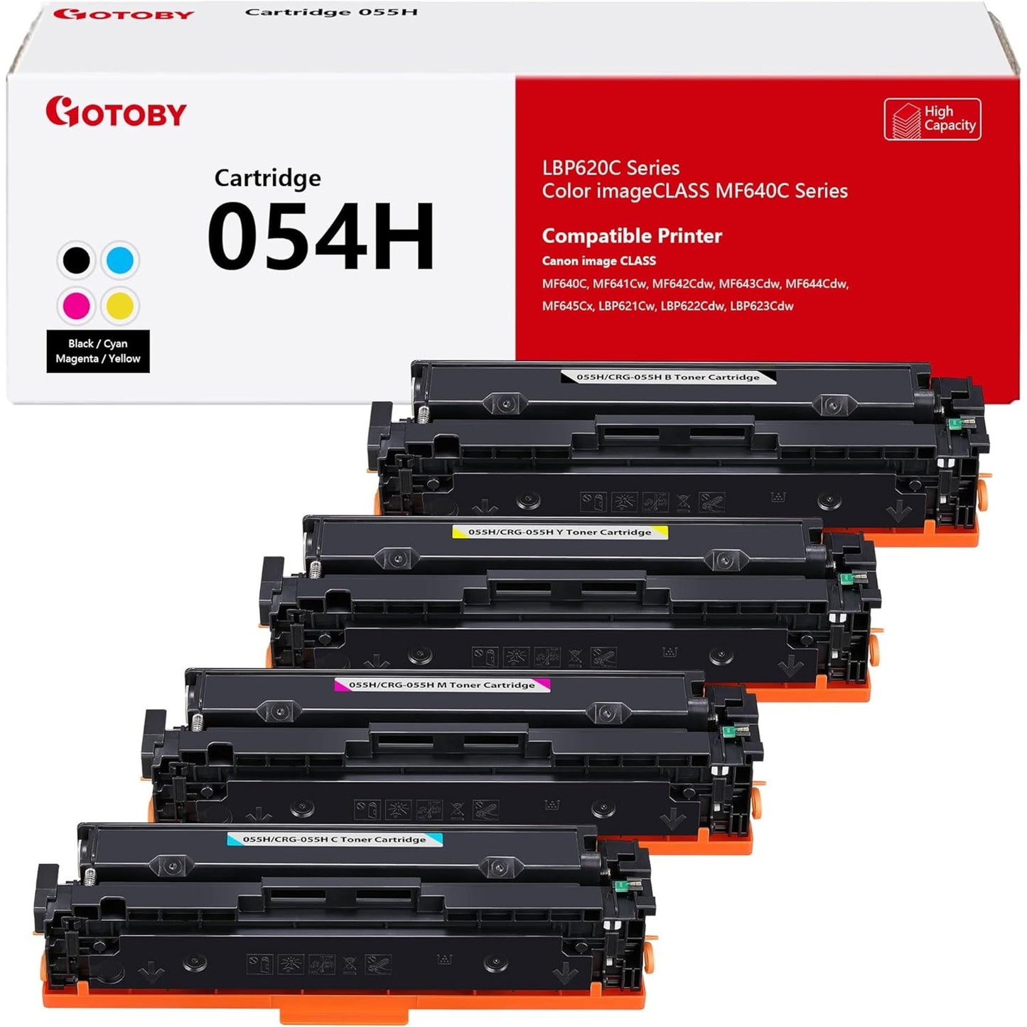 Compatible Toner Replacement For Canon 054 054H CRG-054 in Image Class Models