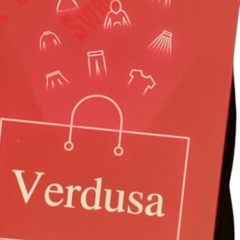 Verdusa Casual Backless Sleeveless Top Loose Twist Back Tank Tunic Tops Tee, L