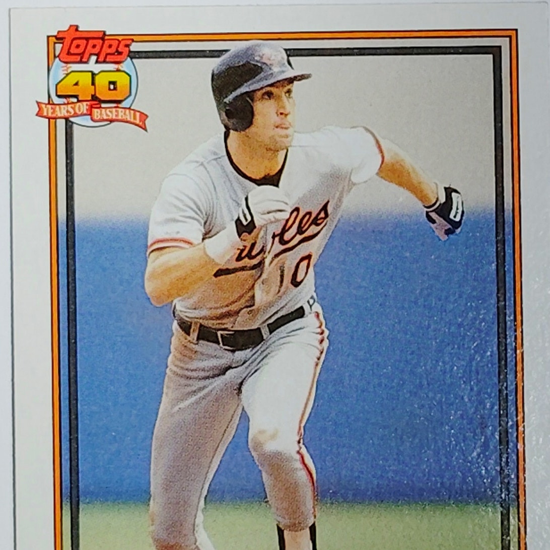 1991 Topps Steve Finley #212 Orioles OF Gold Glove Speedster Baltimore VG/EX