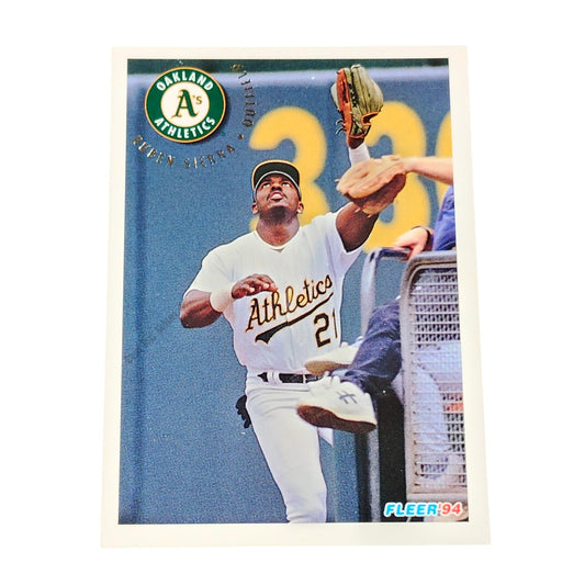 Ruben Sierra, Oakland Athletics (A's) #273, 1994 Fleer Baseball Collector's Card