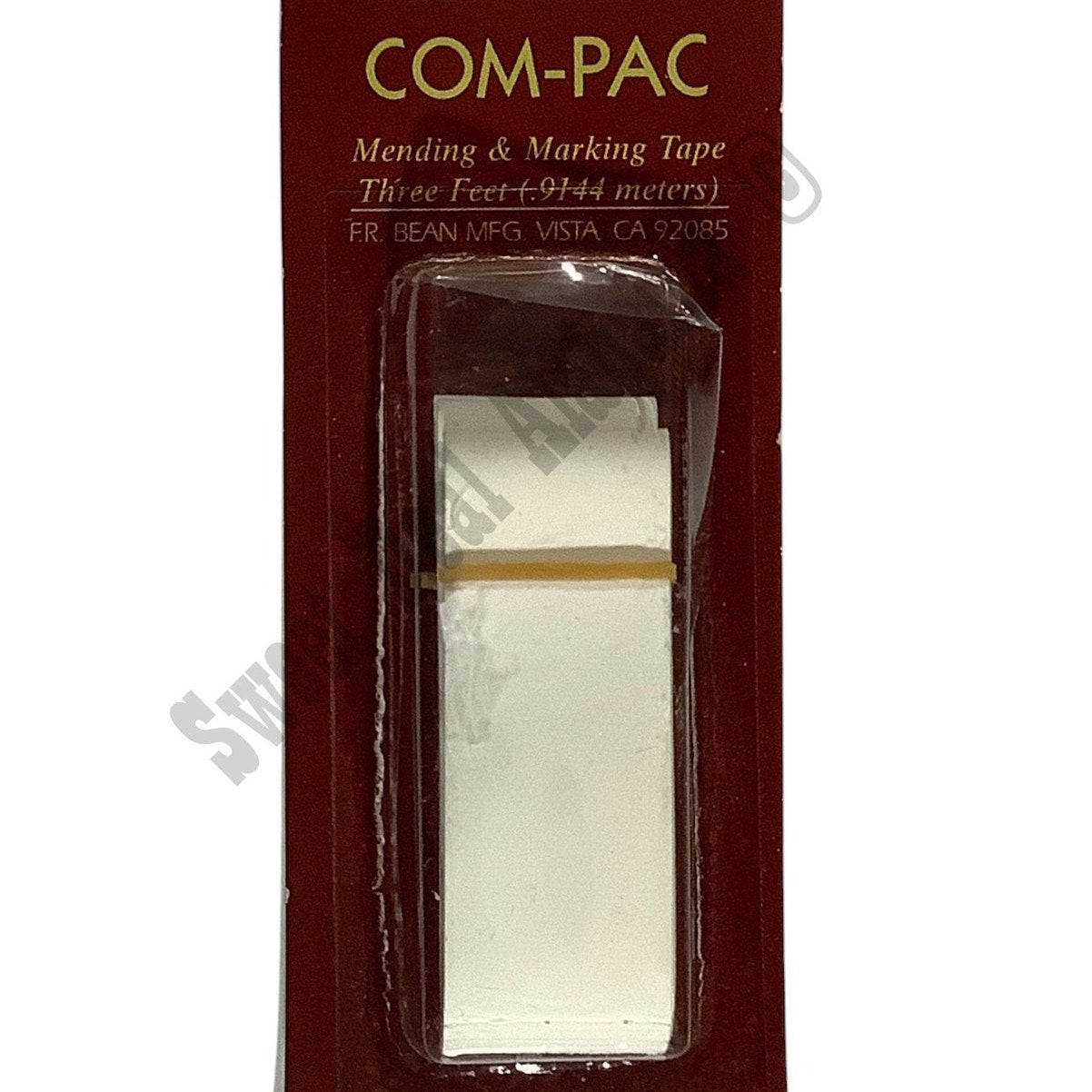 US Military Uniform COM-PAC Iron on Clothing Marking Tape 3 Feet Total Length