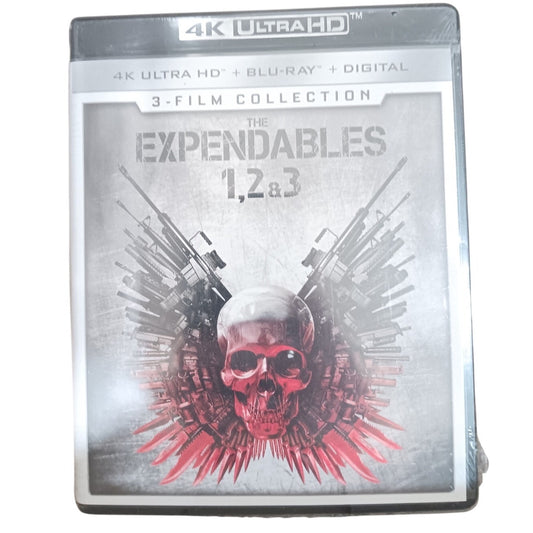 The Expendables: 3-Film Collection – 4K Ultra HD + Blu-ray, Digital Copy, Action