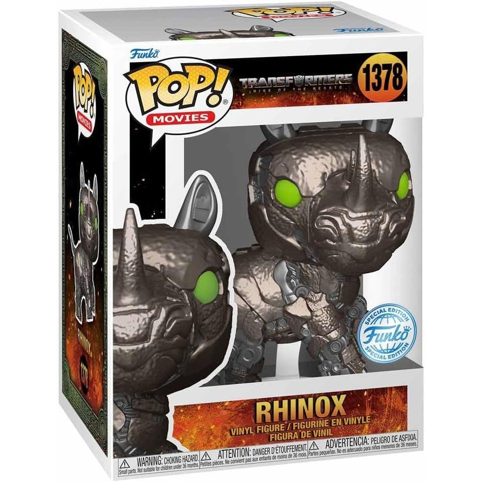 Funko Pop! Transformers: Rise of the Beasts Rhinox (US Exclusive) – Vinyl Figure