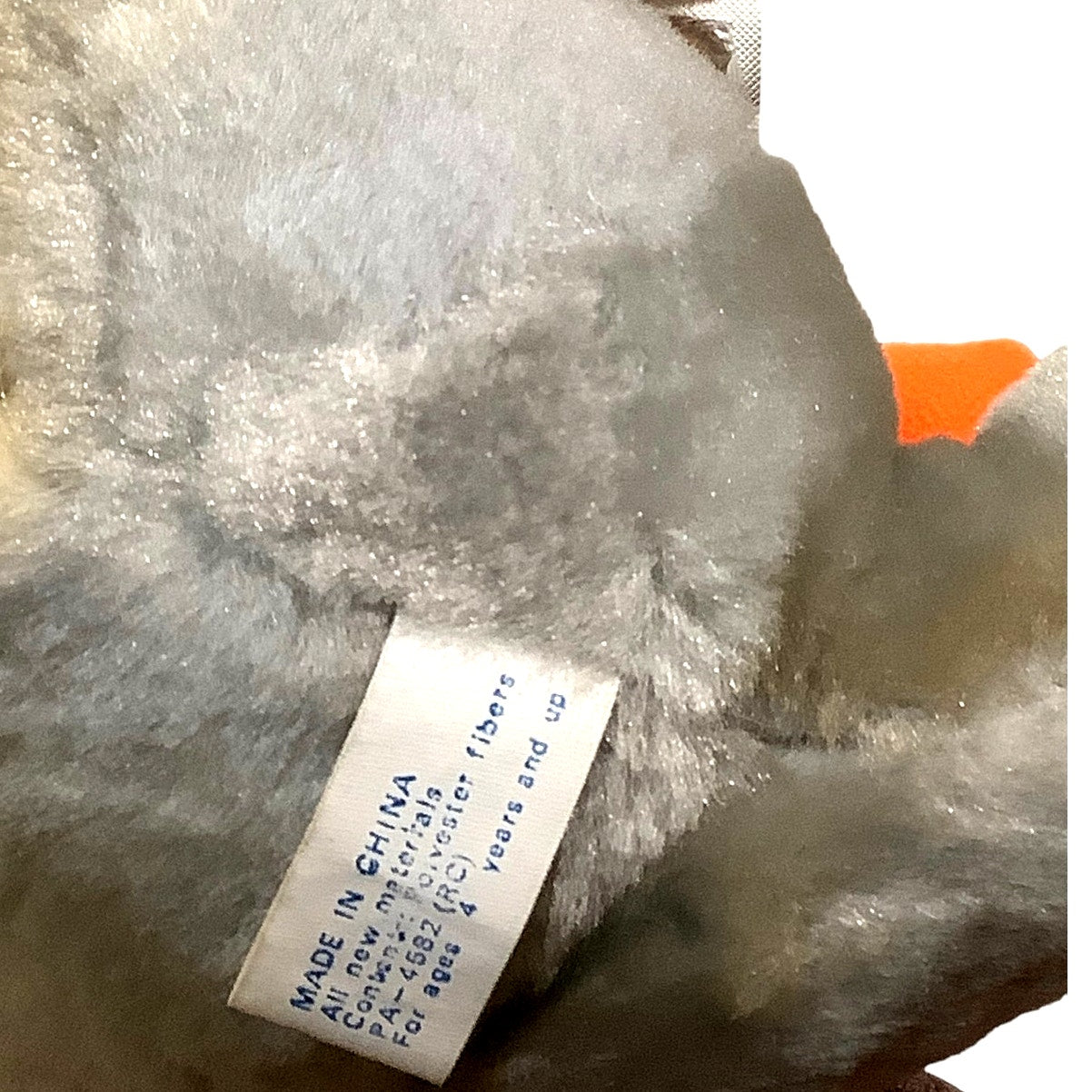 Vintage Play by Play Bunny Rabbit Mini Plush 10" Stuffed Animal, Circa 1990's