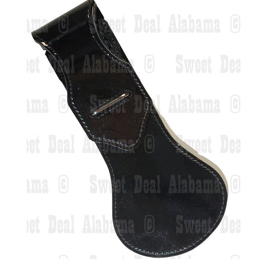 Marine Corps Sword Frog – Officer, Porvair Leather, Black, Vanguard Issue
