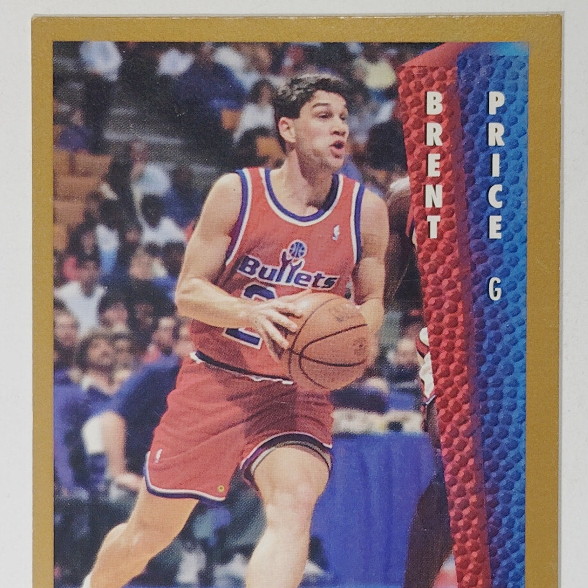 1992–93 Fleer Brent Price #442 – Washington Bullets – Guard – NBA Card