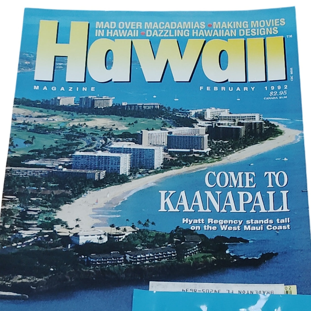 Hawaii Magazine - January/February 1992 - Kaanapali Travel & Culture
