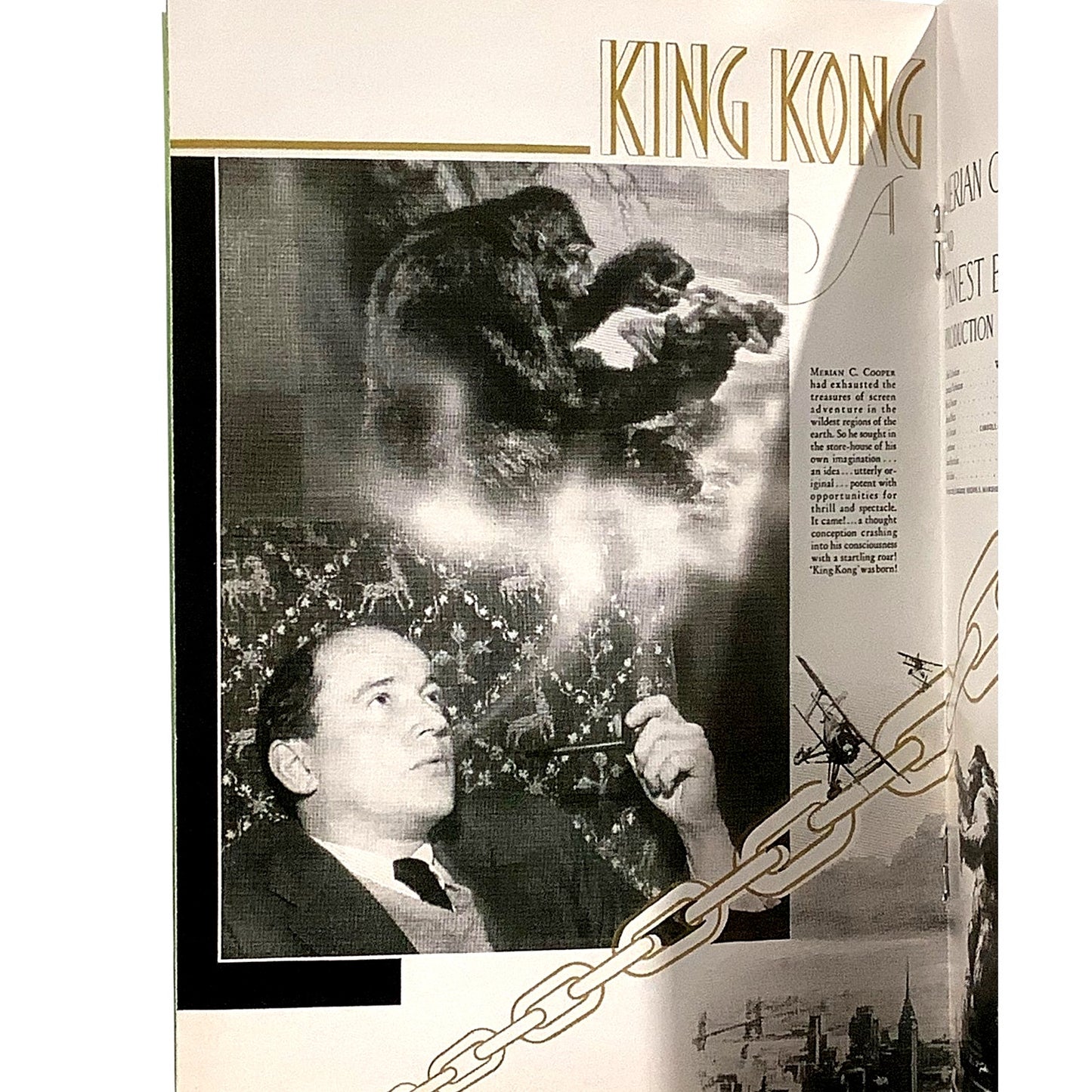 King Kong Gift Box (Tin), 3 Movies with Many Extra Memorabilia Items, 2005, NIB