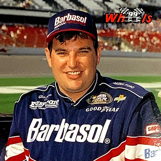 Glenn Allen, Sponsor: Barbasol, Card 54, 1999 Wheels NASCAR Winston Cup, NM+