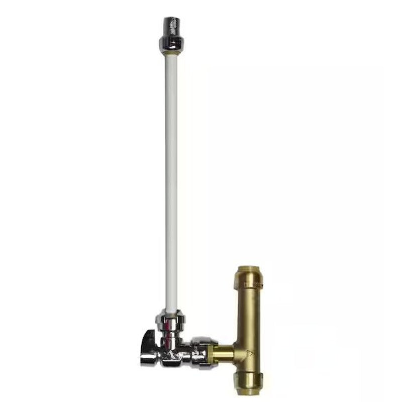 SharkBite Ice Maker Connection Kit, Push to Connect Brass Plumbing Fittings, PEX Pipe, Copper, CPVC, PE-RT, 25024, NIP