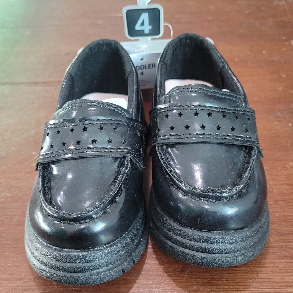 OshKosh B'Gosh Julia Toddler Unisex Black Loafer – Slip-On, Size 4T