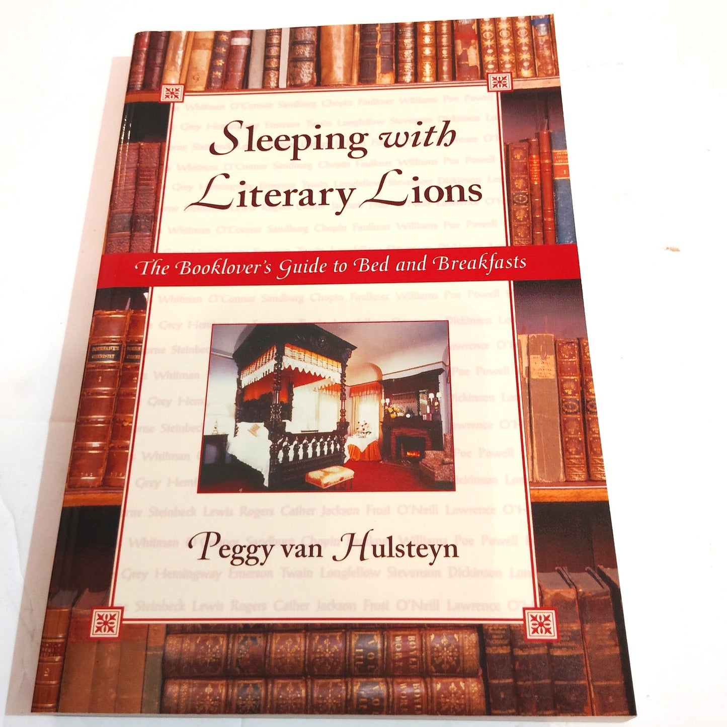 Sleeping With Literary Lions 1997 Paperback LN Booklover’s B&B Guide Travel Inns
