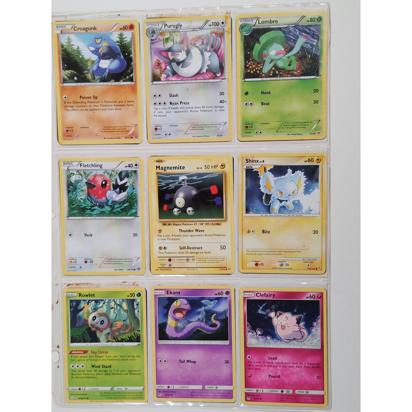 18 Random Pokémon Cards Pictured, Actual Photos Provided