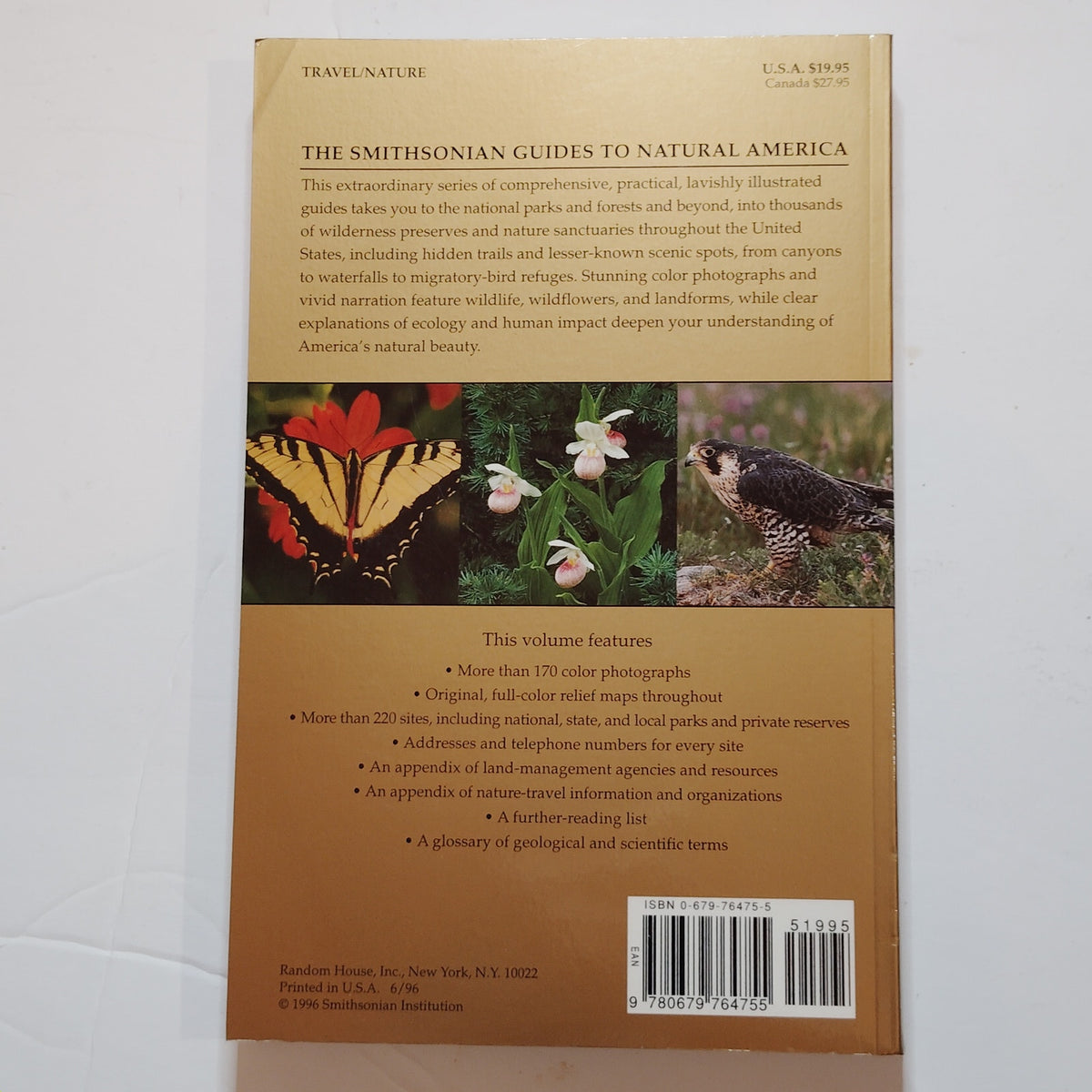 Smithsonian Guides Natural America Southern New England MA CT RI - LN 1996