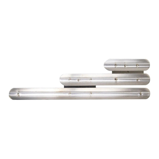Mounting Rack, Bar for 6 Ribbons (3/2/1) Staggered Right, by No-Shine Insignia
