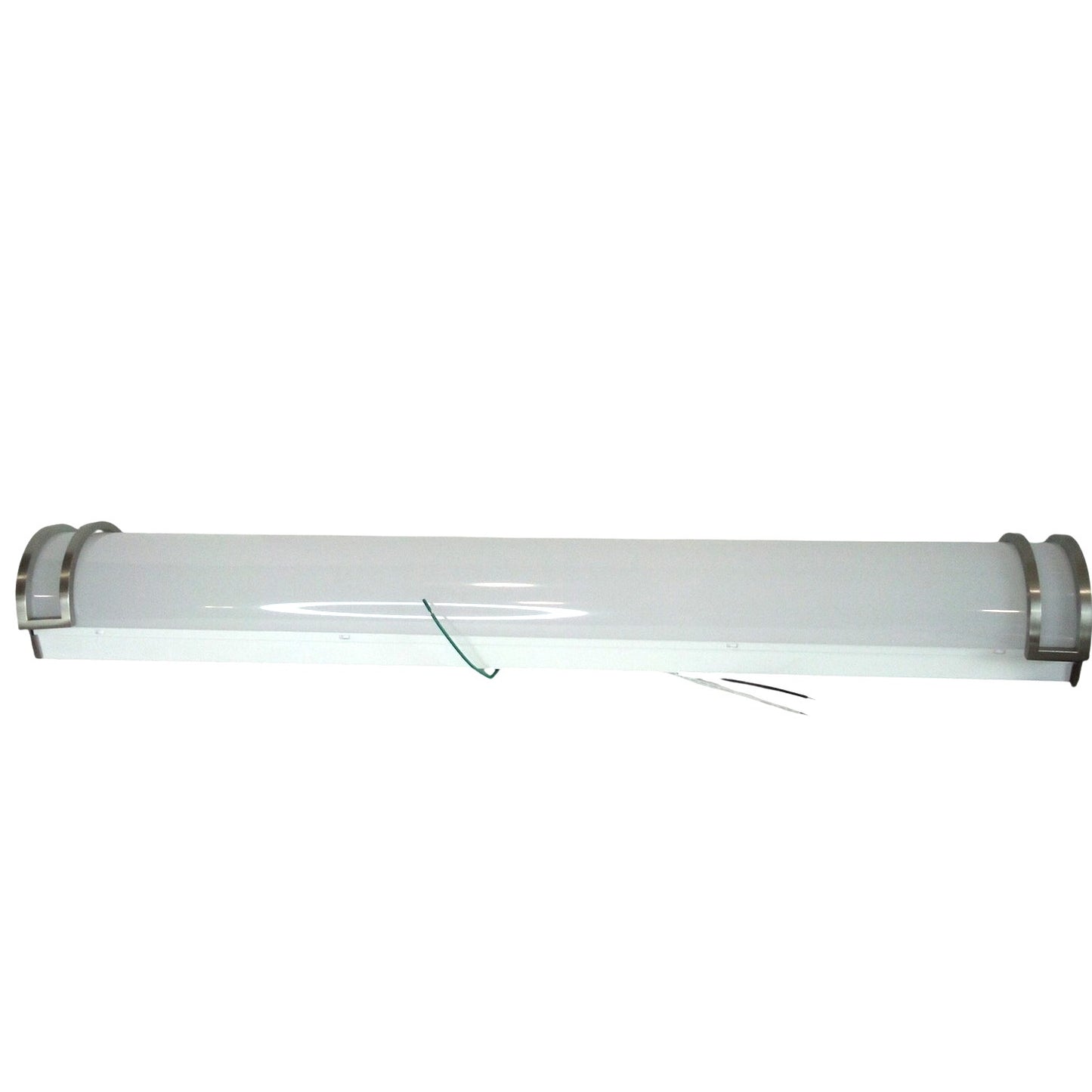 Sunlite 36" LED Half‑Cylinder Vanity Light – 30W 3‑CCT – Brushed Nickel – 81372