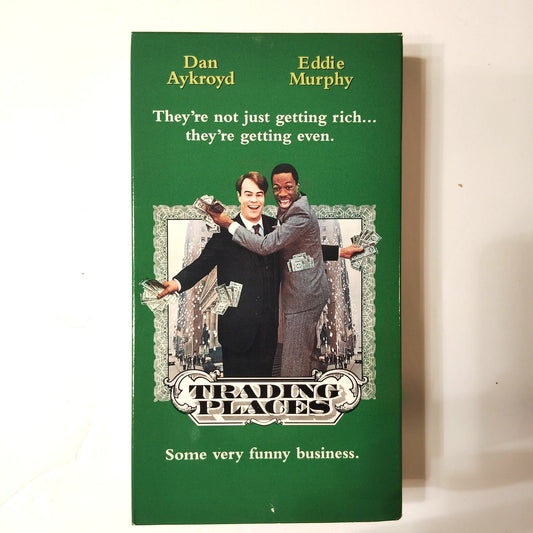 Trading Places VHS 1992 Eddie Murphy Dan Aykroyd John Landis Comedy Paramount