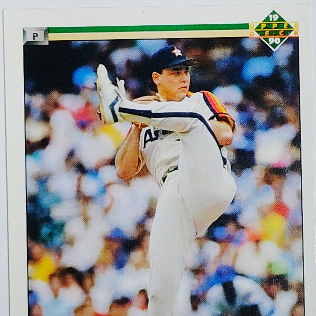 1990 Upper Deck Mark Portugal #502 Houston Astros Pitcher Action Shot - VG/EX