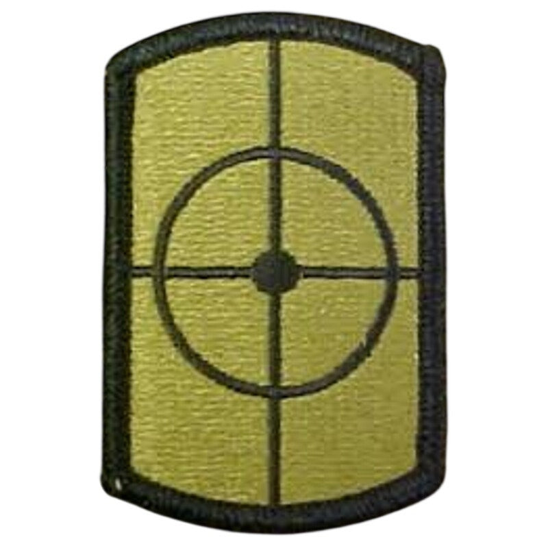 US Army 420th Engineer Brigade SSI Patch Subdued Bagby Green Hook Back 3" × 2"