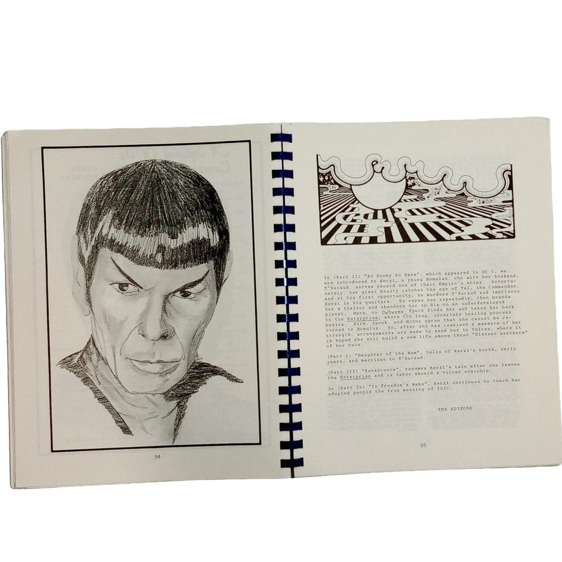 Star Trek Children's Destiny 2 (II) Vintage TOS Slash Fanzine (K/S) 236 Pg. 1986