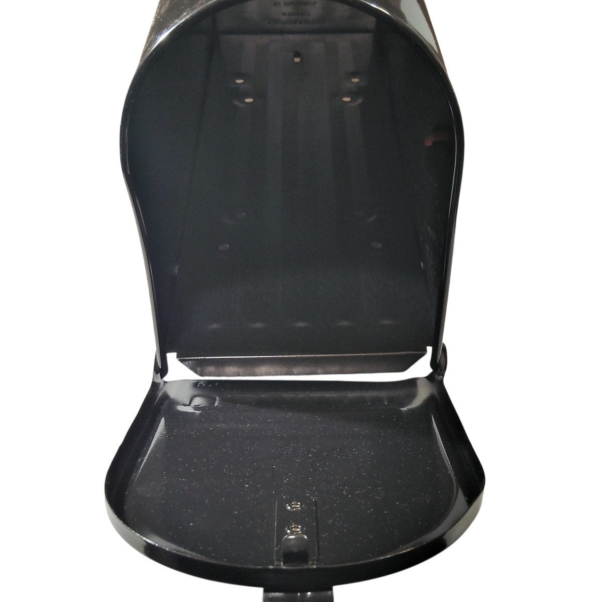 Architectural Mailboxes Elite Black Medium Steel Post Mount Mailbox Model E1100B