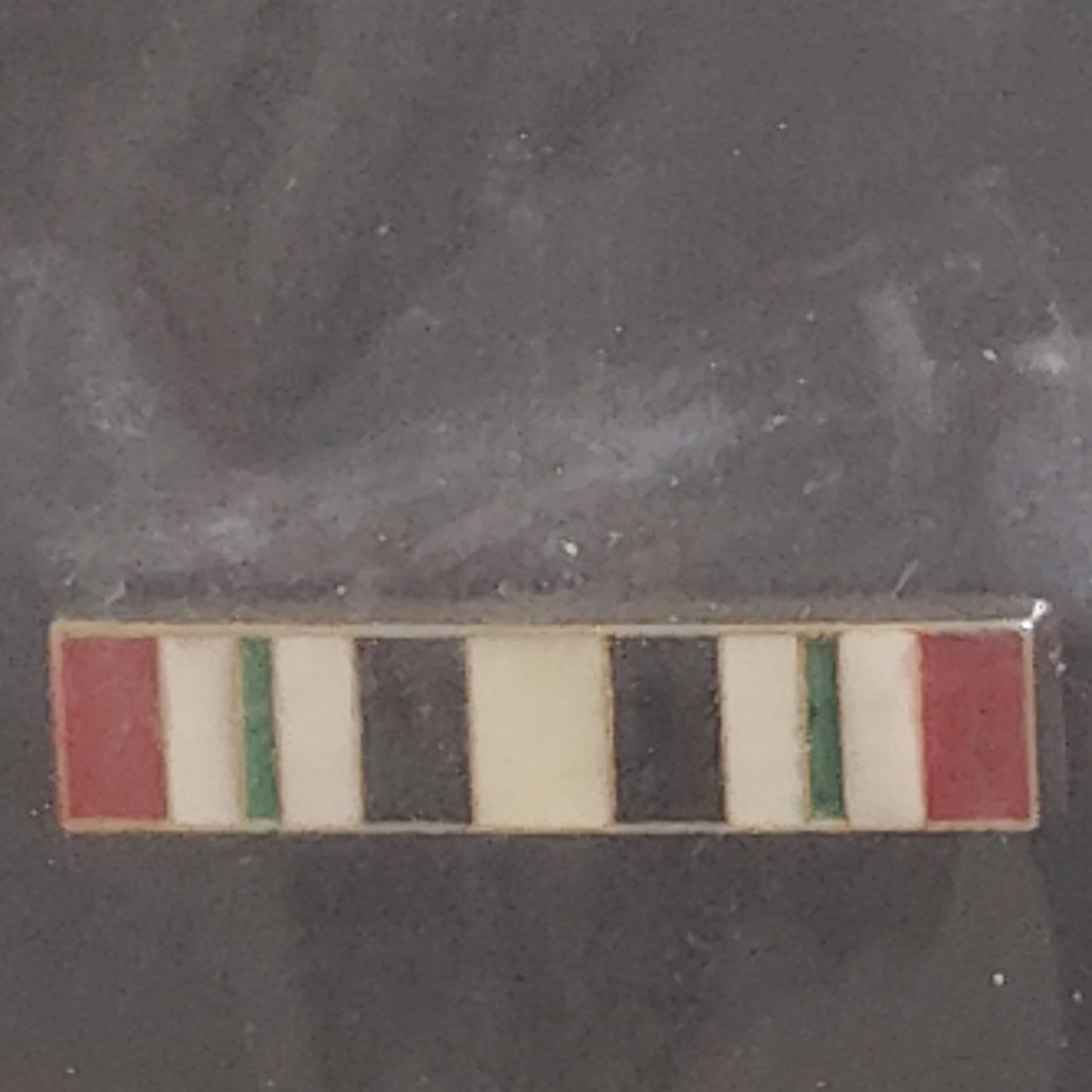 Iraq Campaign Mini Ribbon Pin – 11/16" × 1/8" Hat/Lapel Novelty Pin
