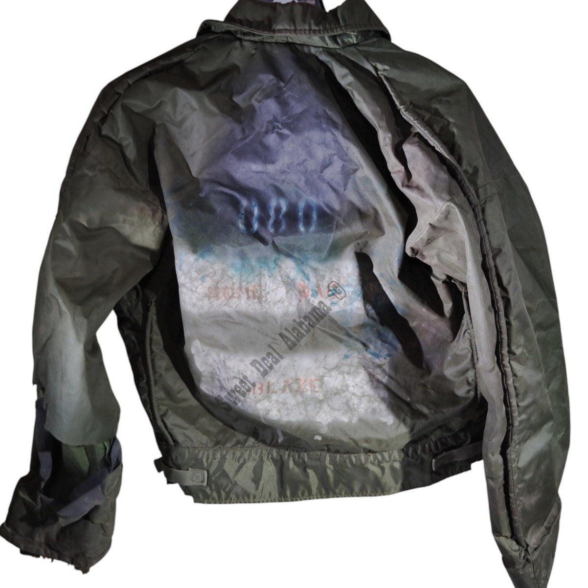 1966 Vietnam War Era Air Force Extreme Cold Weather Insulated A-1 Bomber Jacket