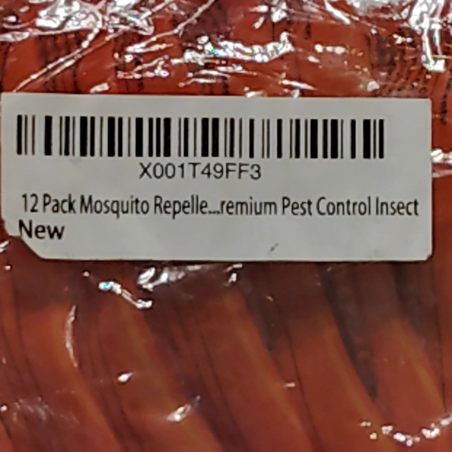 13 Pk Mosquito Repellent Bracelets, Individually Wrapped DEET‑Free Bands