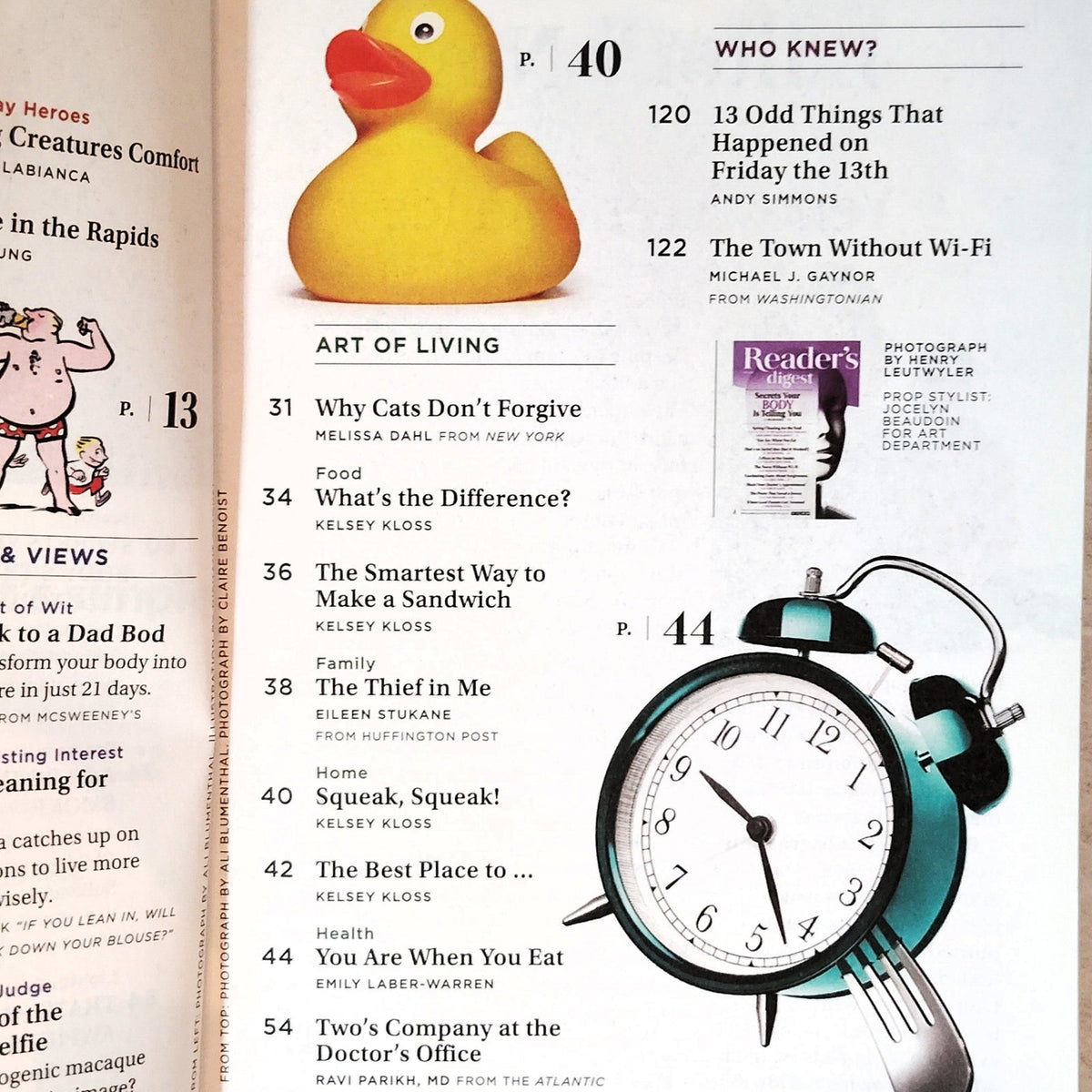 Reader's Digest May 2016 Secrets Your Body Is Telling You Back Issue Magazine