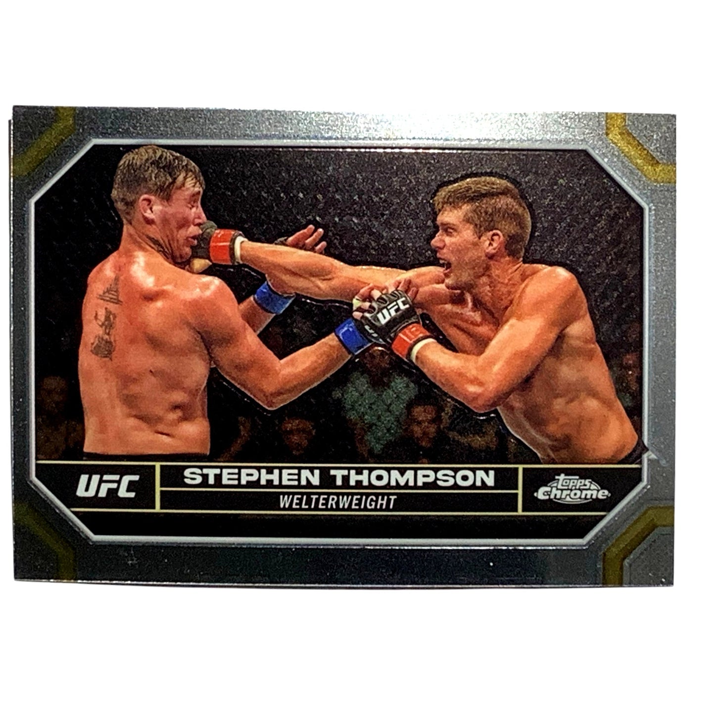 Stephen Thompson, UFC Welterweight, Card 180, 2024 Topps Chrome UFC, NM+
