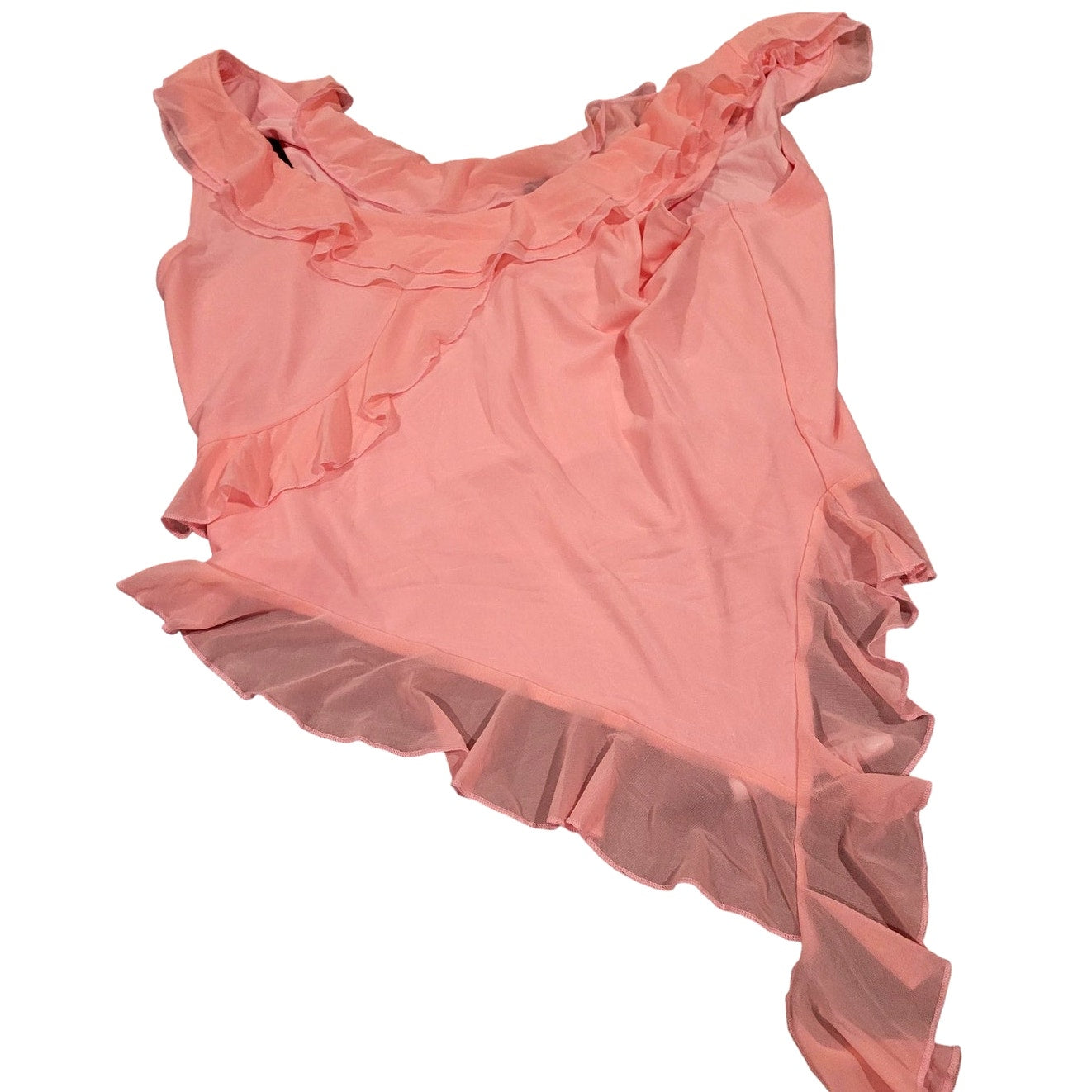 PRETTYGARDEN Women's Y2K Going Out Crop Top, Pink, Size XL (16)