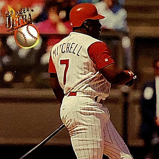 Kevin Mitchell, Cincinnati Reds, MLB, Fleer Ultra Baseball 1993, Card 331, EX/NM