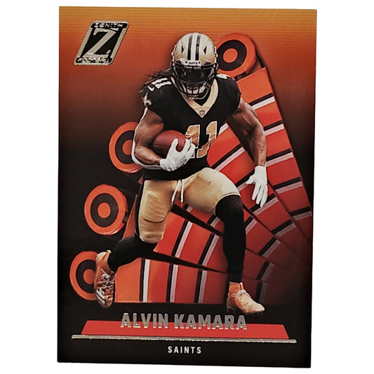 Alvin Kamara, New Orleans Saints, NFL 2022 Panini-Zenith Card 72, EX/NM