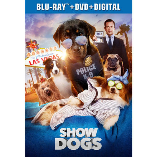 Show Dogs Blu-ray + DVD + Digital Copy 2018 Family Comedy, Will Arnett, Ludacris