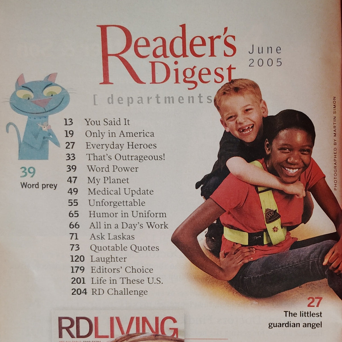 Reader's Digest June 2005 Tom Cruise War of the Worlds Magazine Back Issue