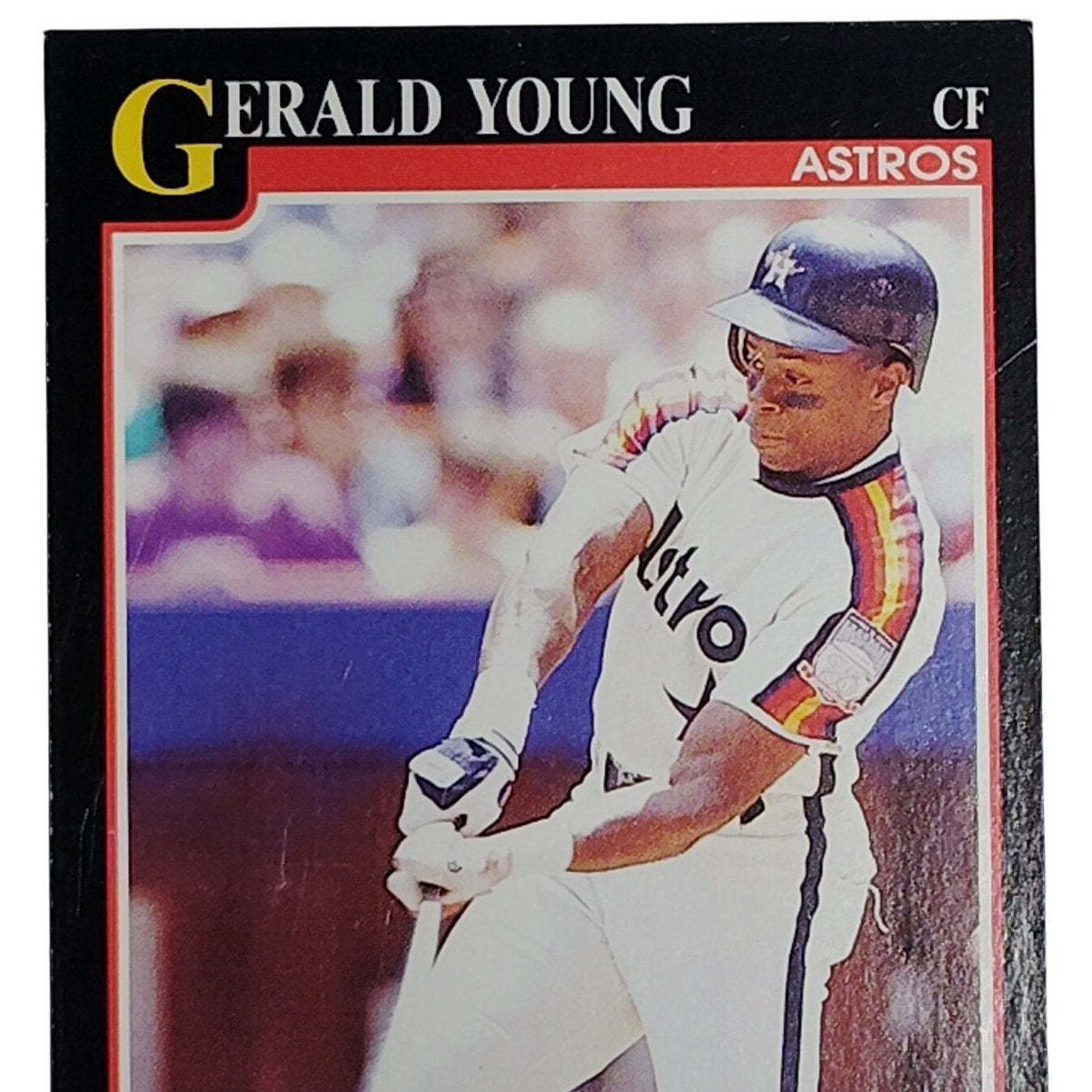 1991 Score Gerald Young Card #844 Houston Astros CF VG/EX