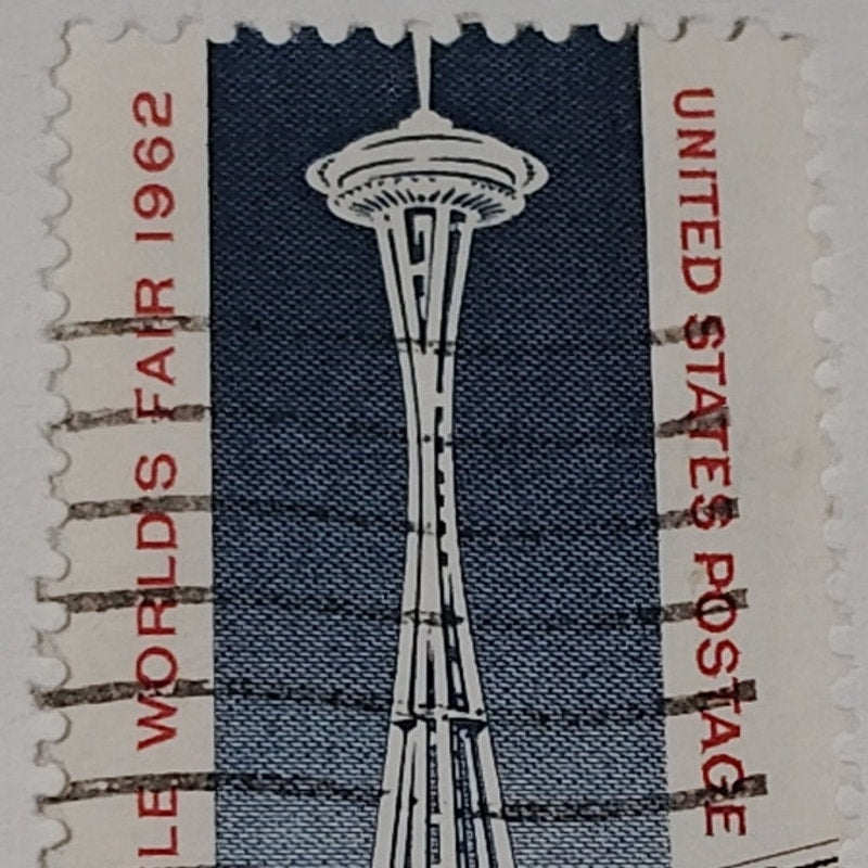 1962 Scott #1196 – 4¢ Seattle World’s Fair / Century 21 Exposition – Canceled