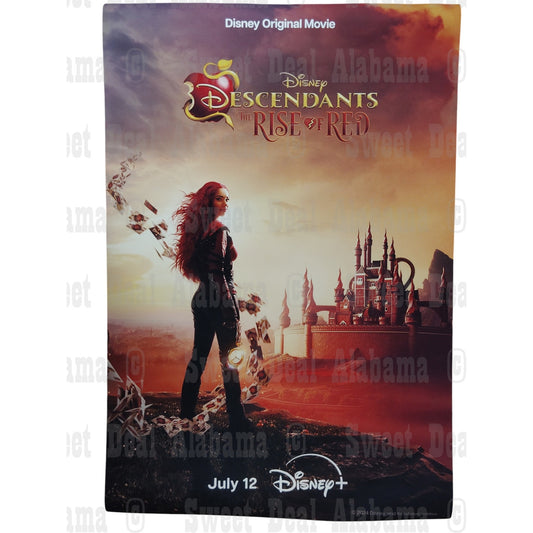 Disney's Descendants: The Rise of Red – 16” x 24” Canvas Print – Unframed