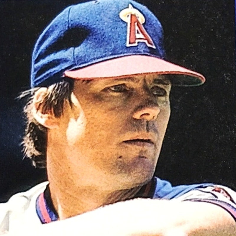 1991 Score Brian Downing #104 California Angels Left Fielder Baseball Card NM