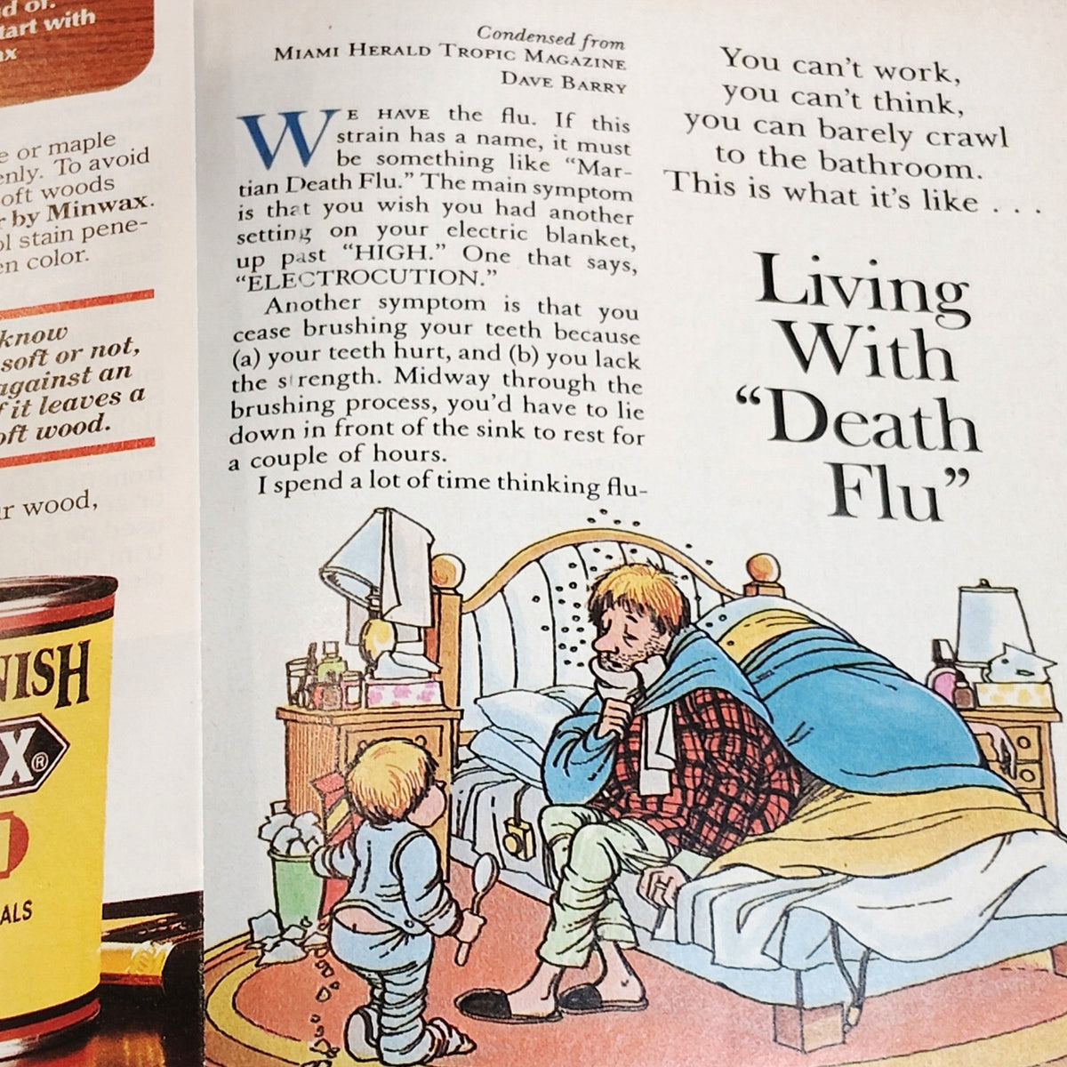 Reader's Digest Magazine February 1988 Vintage Back Issue Collectible Ads